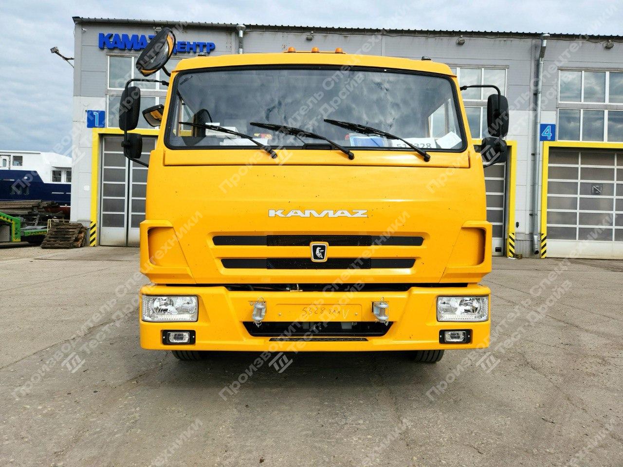 Бортовой КамАЗ 4308 4x2 с ГМУ ИНМАН ИМ 95 Фото №3
