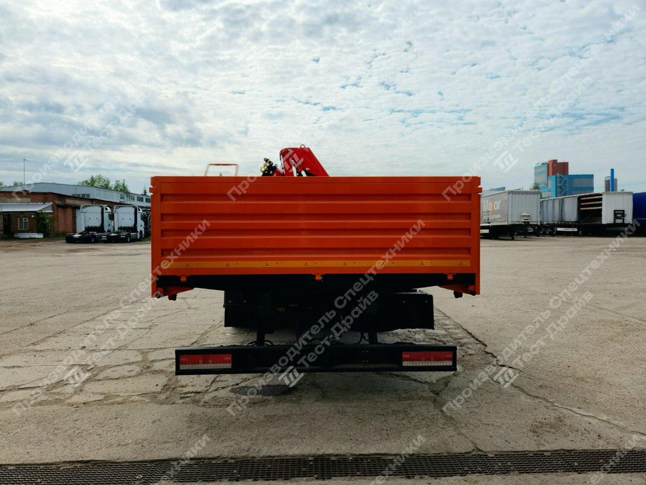 Бортовой КамАЗ 4308 4x2 с ГМУ ИНМАН ИМ 95 Фото №7