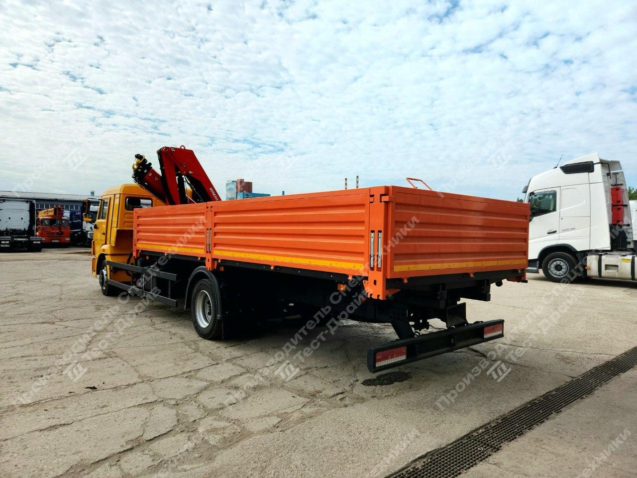 Бортовой КамАЗ 4308 4x2 с ГМУ ИНМАН ИМ 95 Фото №8