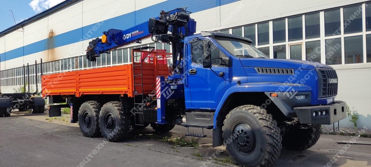Бортовой Урал NEXT 4320-72 6x6 с КМУ DongYang 2036 Фото №5