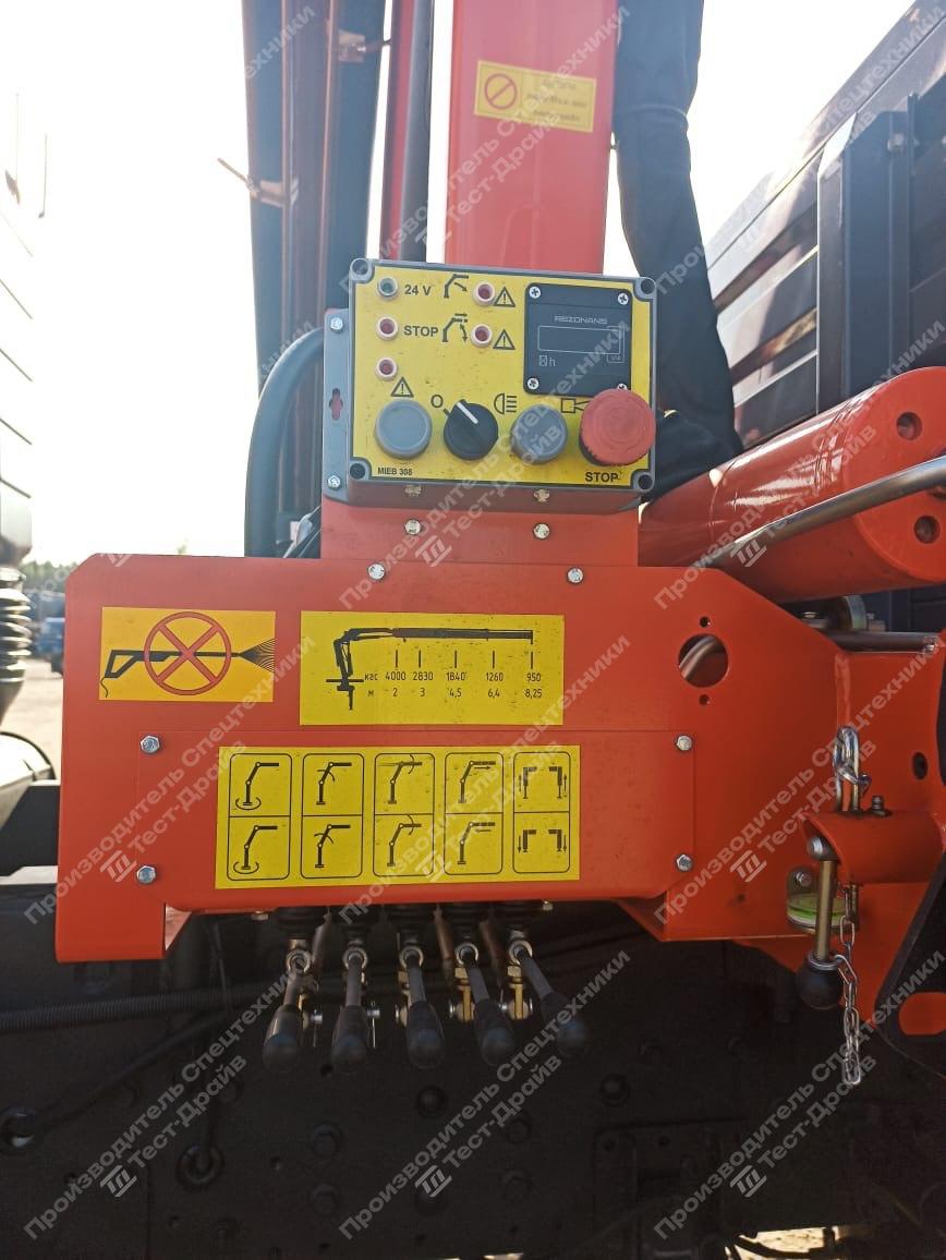 Бортовой КамАЗ 4308 4x2 с ГМУ ИНМАН ИМ 95 Фото №9