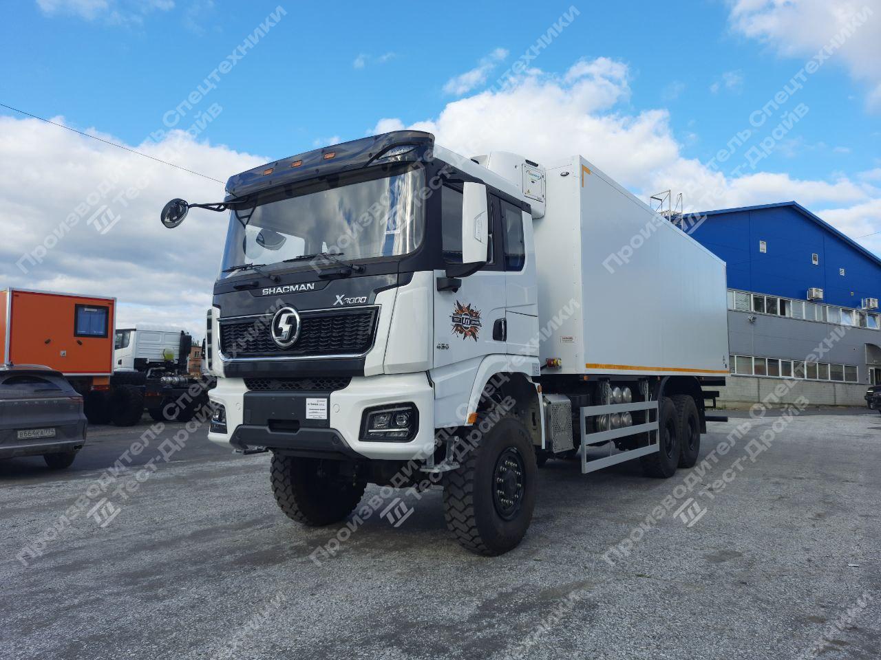 Рефрижератор Shacman X3000 6x6 с ХОУ Carrier Supra 850 Фото №3