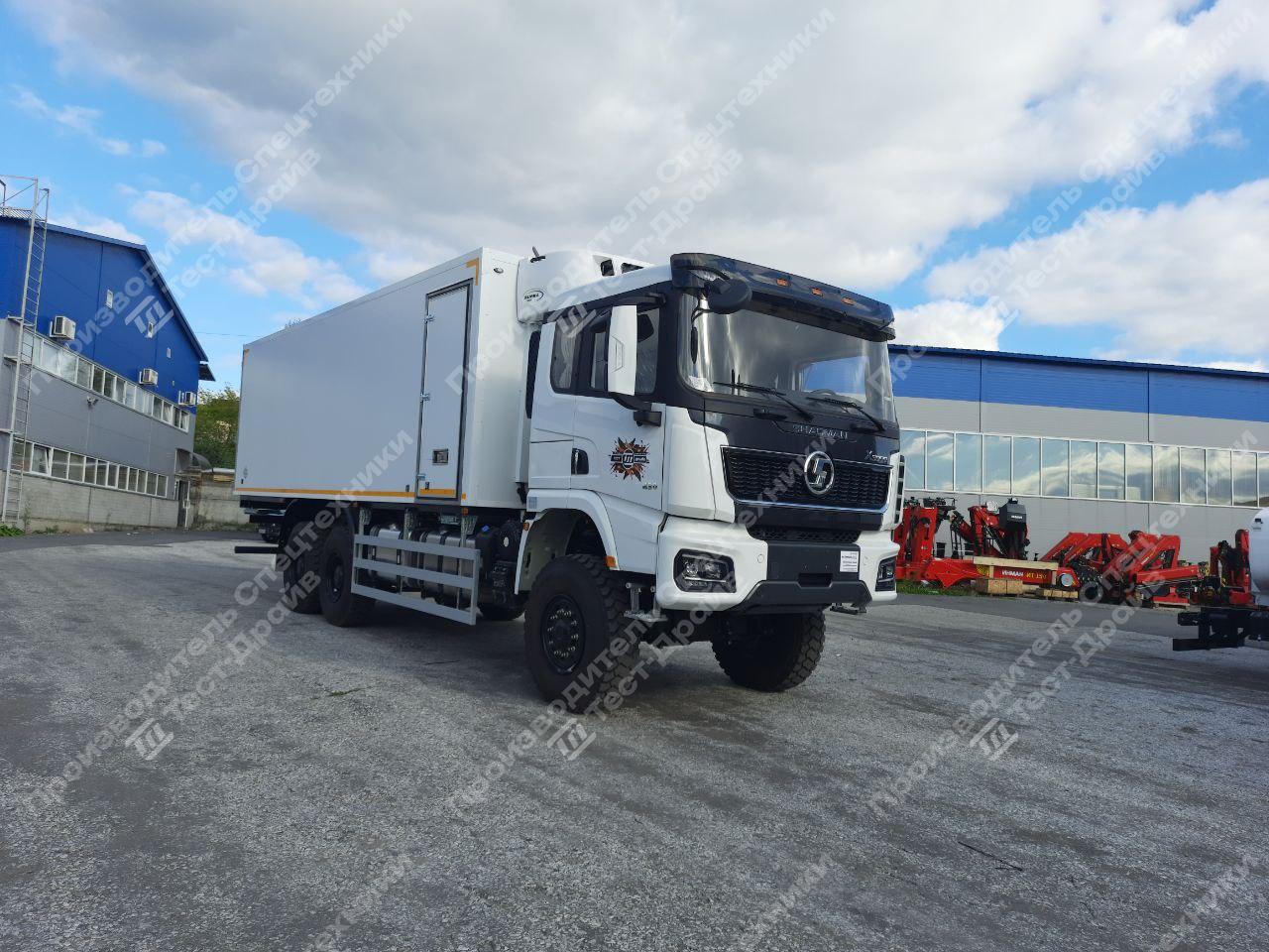 Рефрижератор Shacman X3000 6x6 с ХОУ Carrier Supra 850 Фото №4