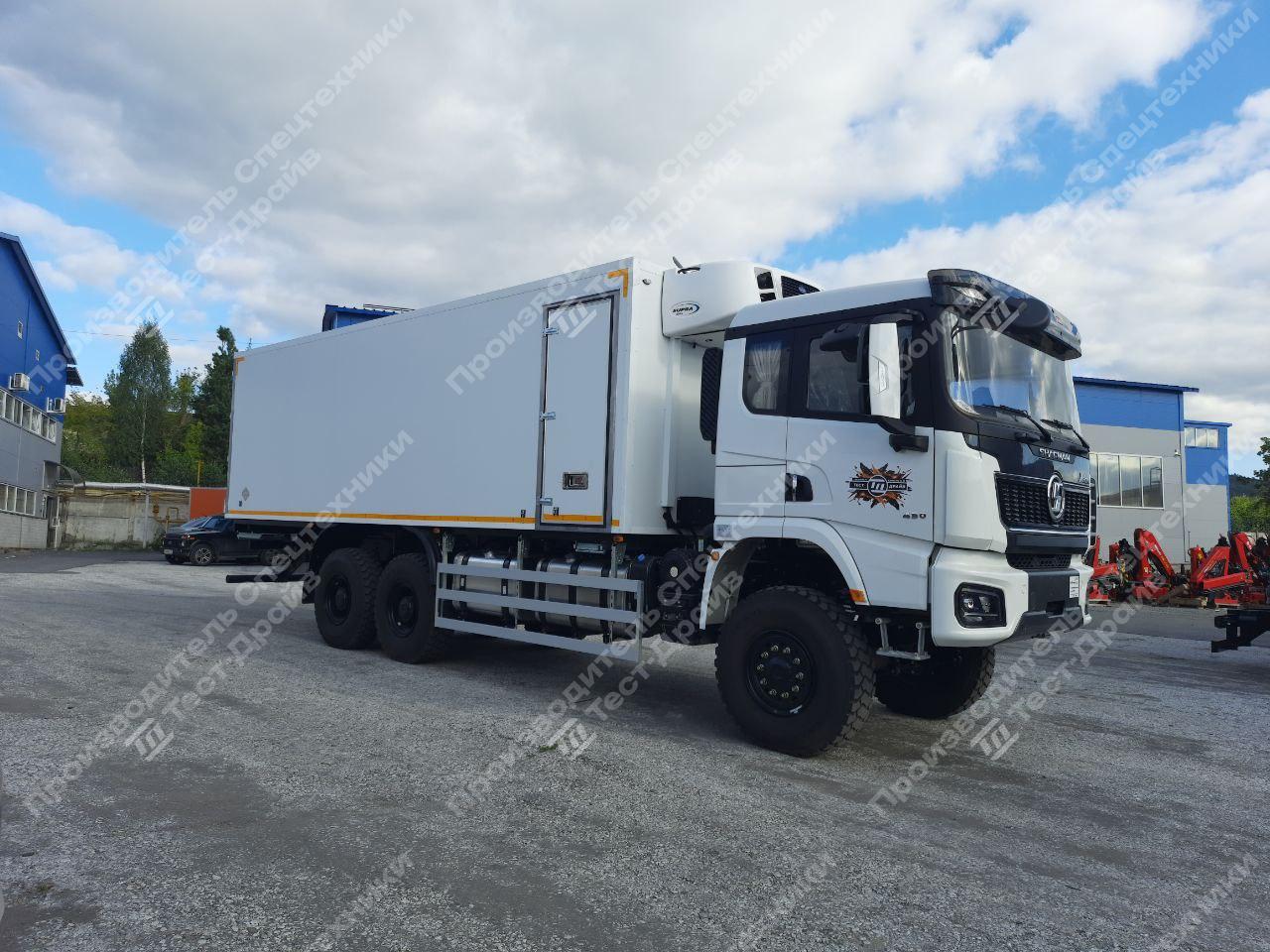 Рефрижератор Shacman X3000 6x6 с ХОУ Carrier Supra 850 Фото №5