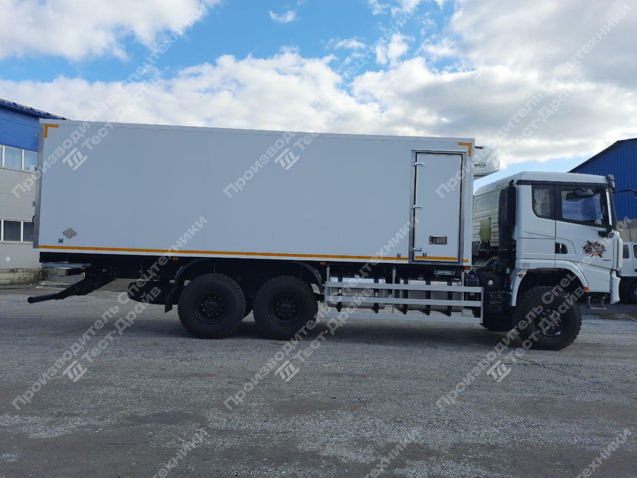 Рефрижератор Shacman X3000 6x6 с ХОУ Carrier Supra 850 Фото №6