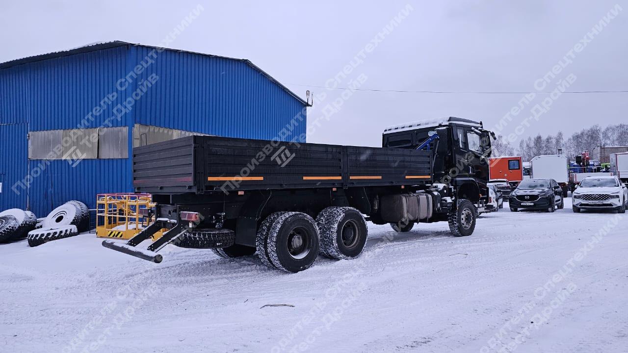 Бортовой Shacman X3000 6x4 с КМУ укосина Фото №5