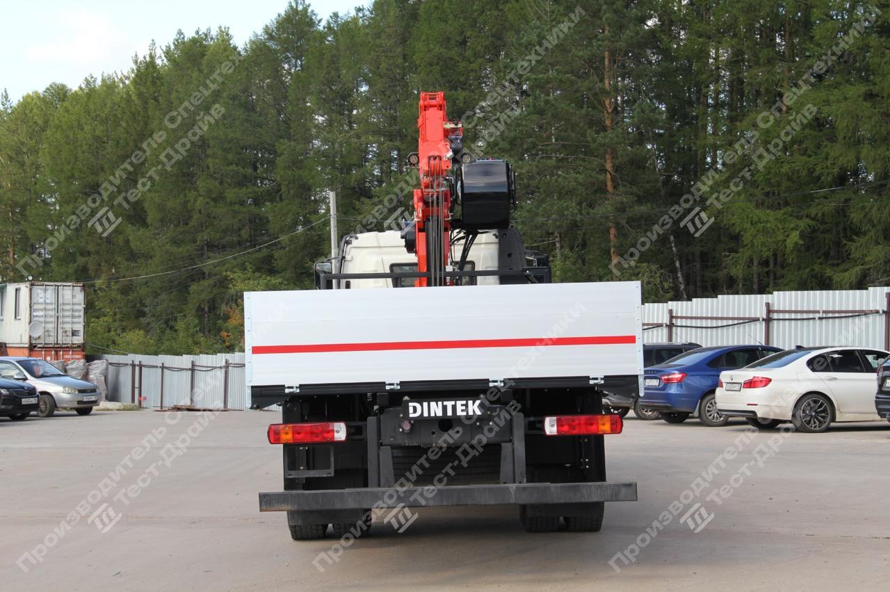 Бортовой FAW J6L 4x2 с КМУ Kanglim 1256 II Фото №10