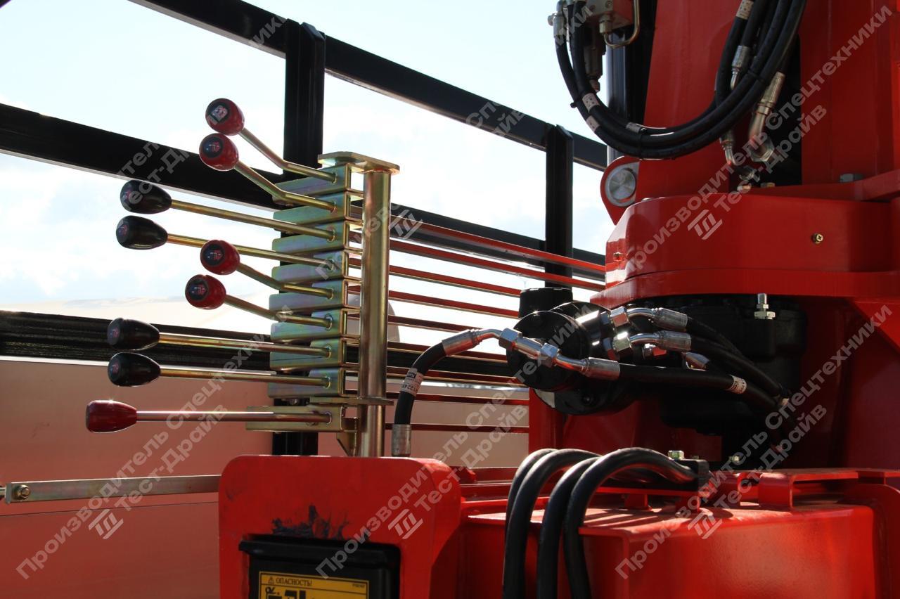 Бортовой FAW J6L 4x2 с КМУ Kanglim 1256 II Фото №15