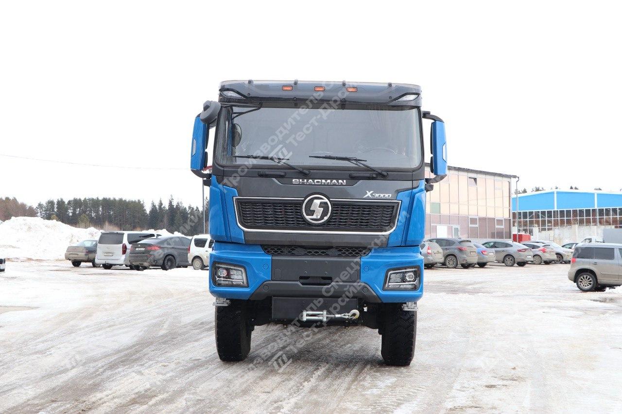 Бортовой Shacman X3000 6x6 с ГМУ SunHunk K-238-6 Фото №3