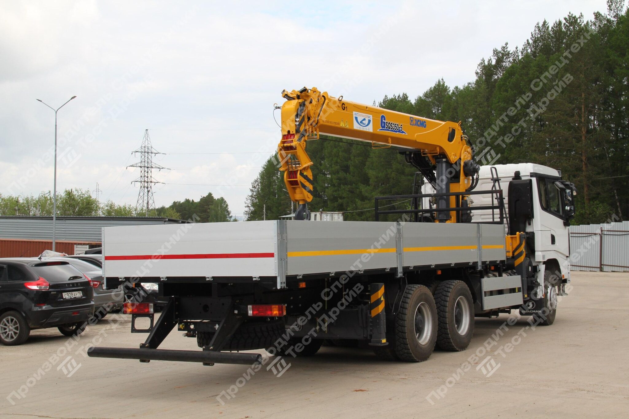 Бортовой Shacman X3000 6x4 с КМУ XCMG SQS 350-5 Фото №4
