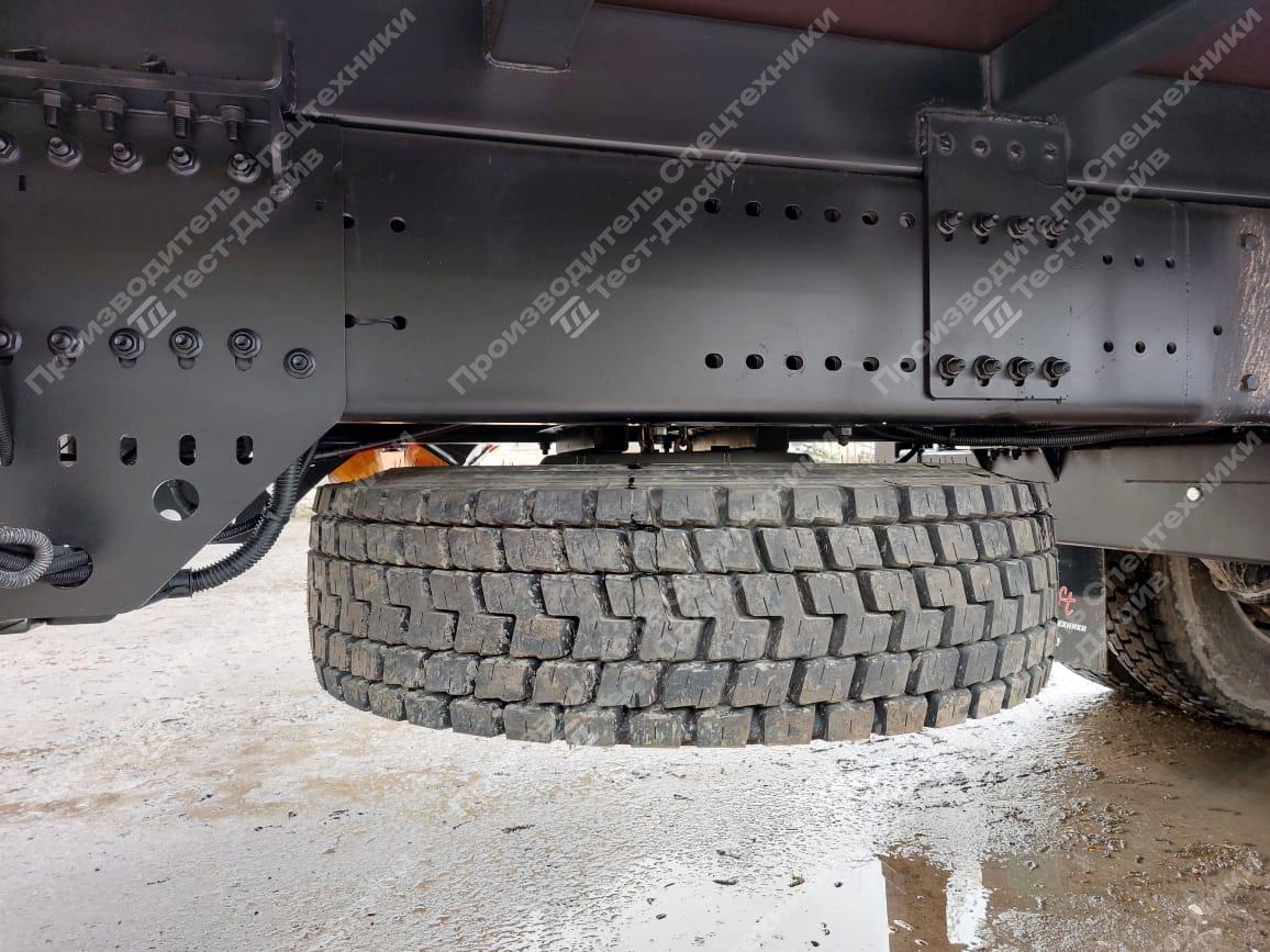 Бортовой FAW CA3250 6x4 с КМУ HYVA HST8E4 Фото №9