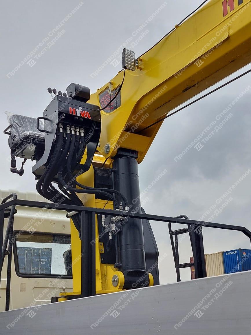 Бортовой FAW CA3250 6x4 с КМУ HYVA HST8E4 Фото №13