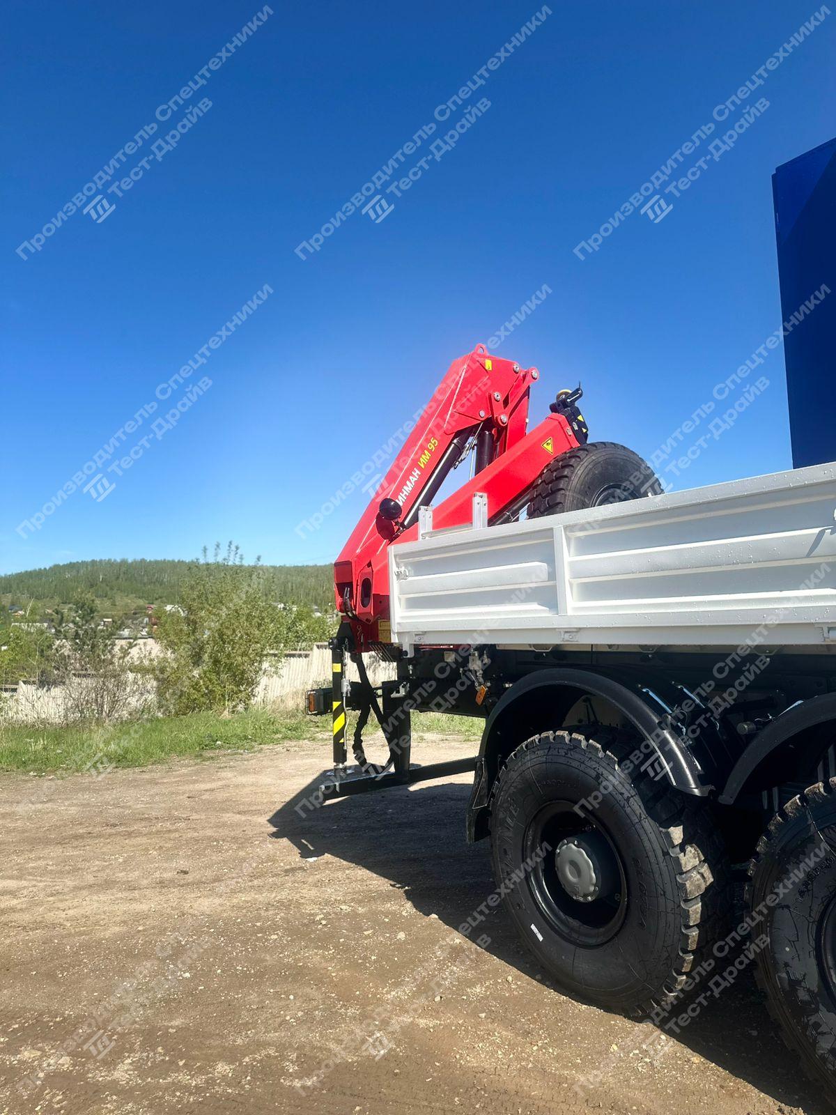 ПАРМ SITRAK C7H 6x6 с КМУ Инман ИМ 95 Фото №5