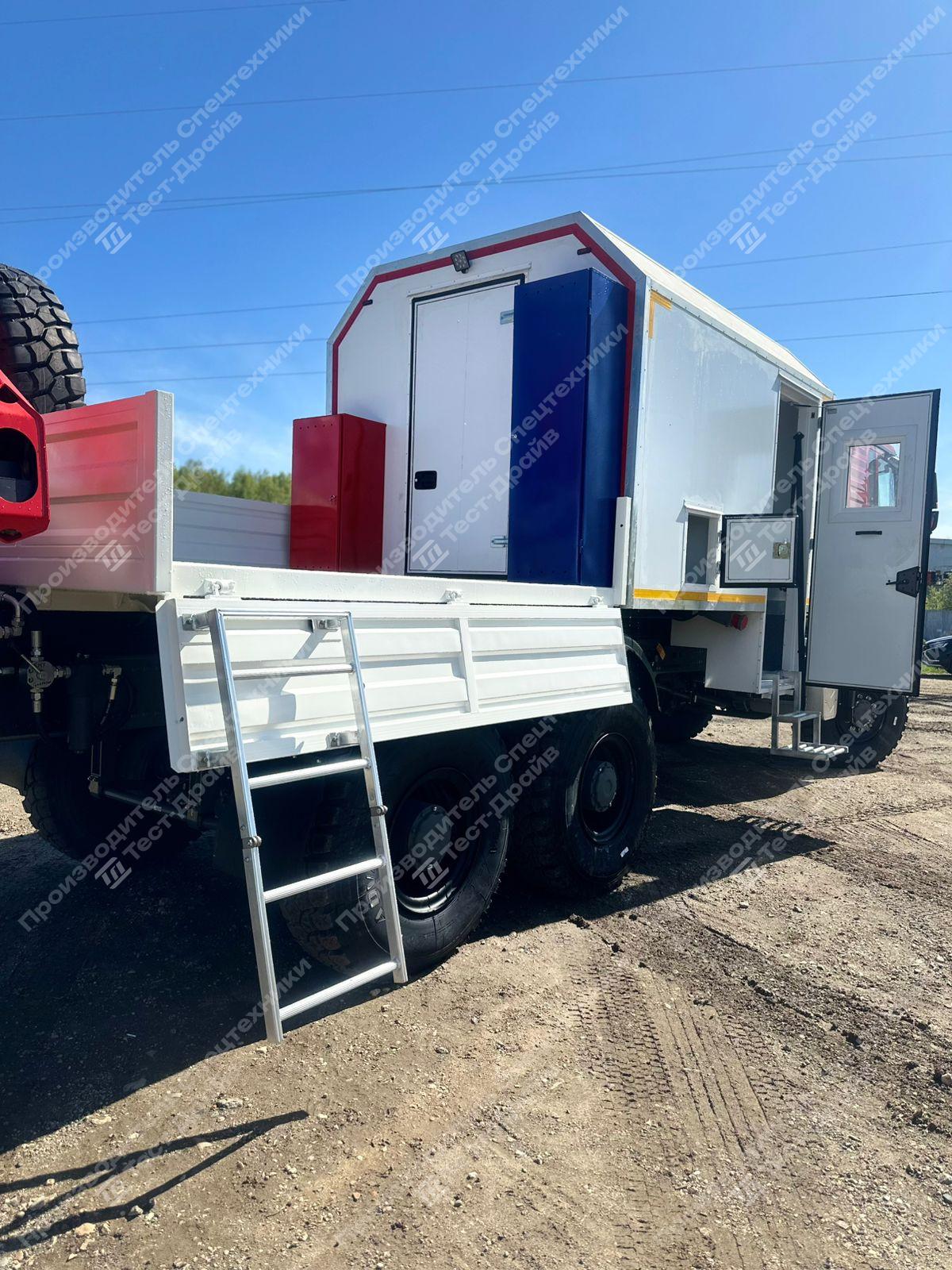 ПАРМ SITRAK C7H 6x6 с КМУ Инман ИМ 95 Фото №6