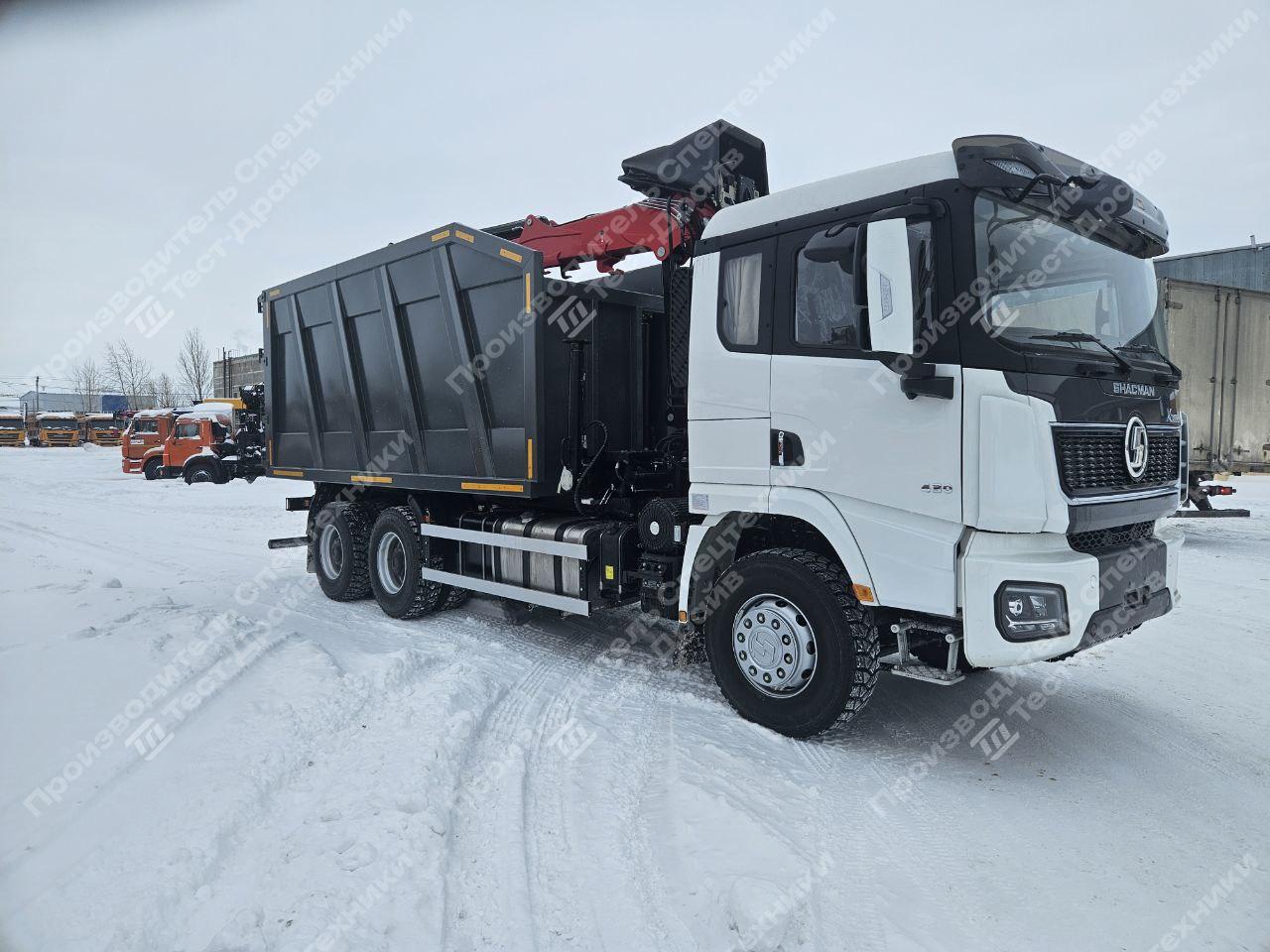Ломовоз Shacman X3000 6x4 с ГМУ Велмаш VM10L74M Фото №2