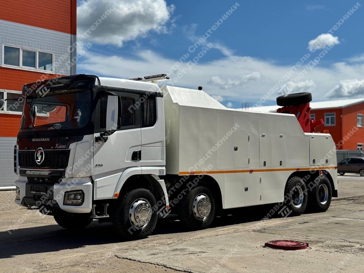 Грузовой эвакуатор Shacman X3000 8x4 Фото №3