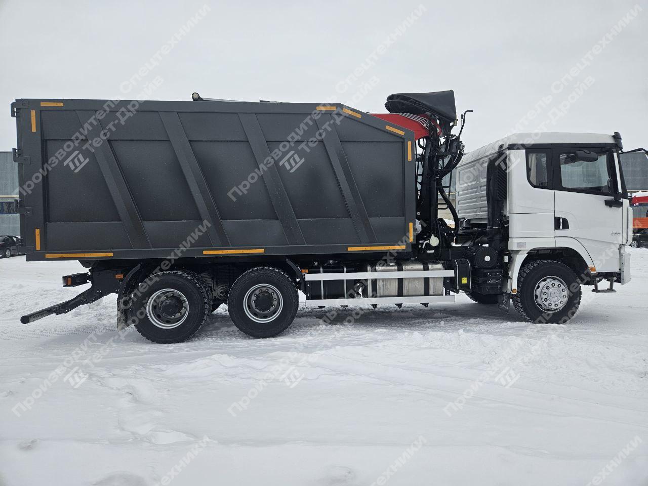 Ломовоз Shacman X3000 6x4 с ГМУ Велмаш VM10L74M Фото №3