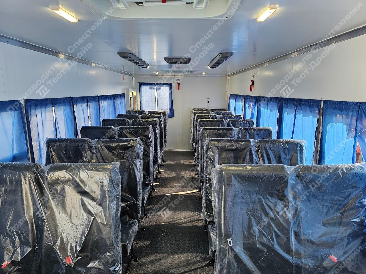 Вахтовый автобус FAW CA3250 6x6 - 28 мест Фото №2