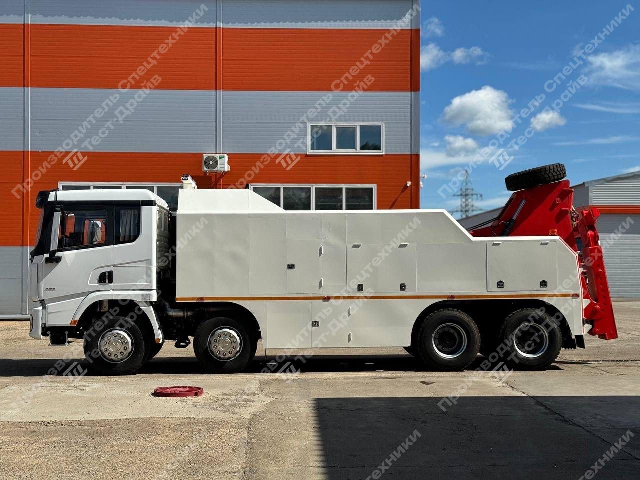 Грузовой эвакуатор Shacman X3000 8x4 Фото №4