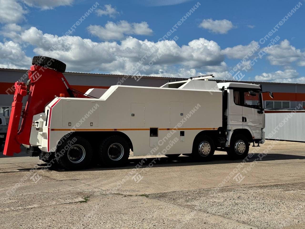 Грузовой эвакуатор Shacman X3000 8x4 Фото №5