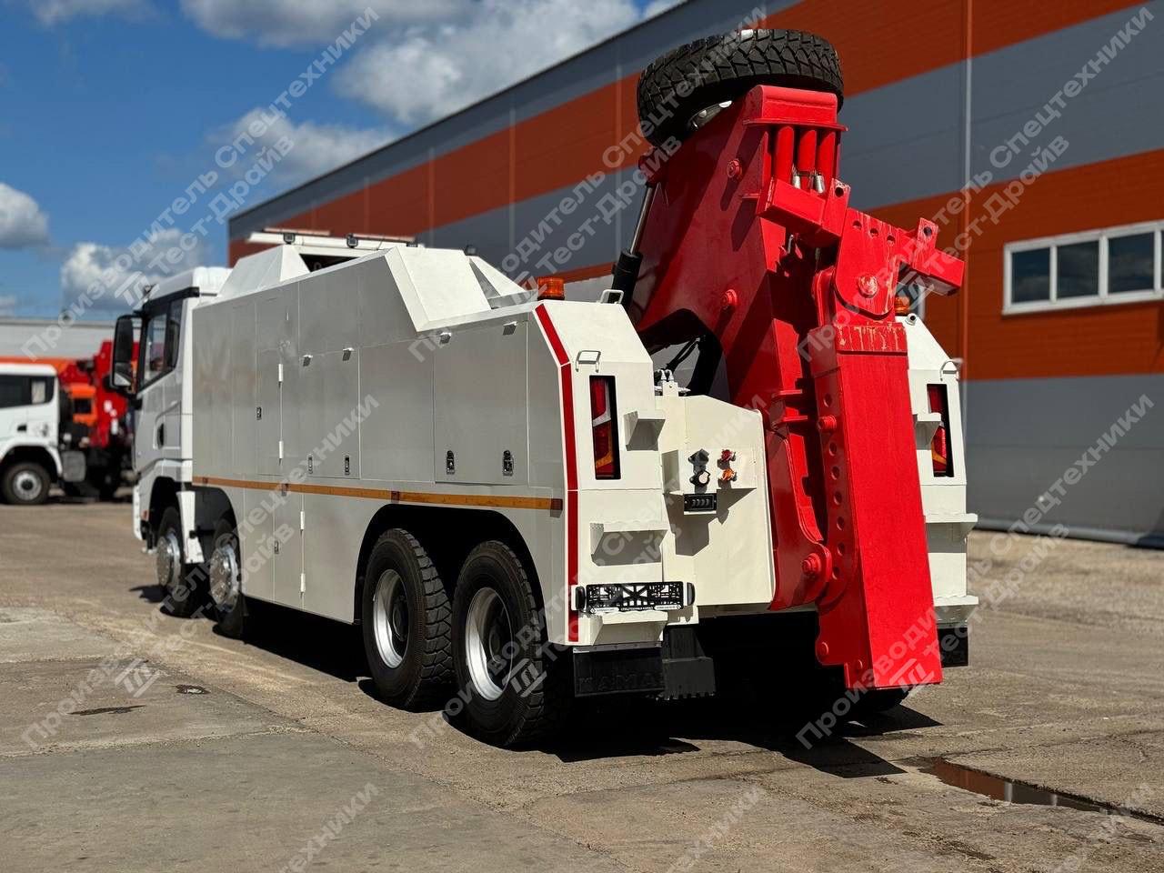 Грузовой эвакуатор Shacman X3000 8x4 Фото №9