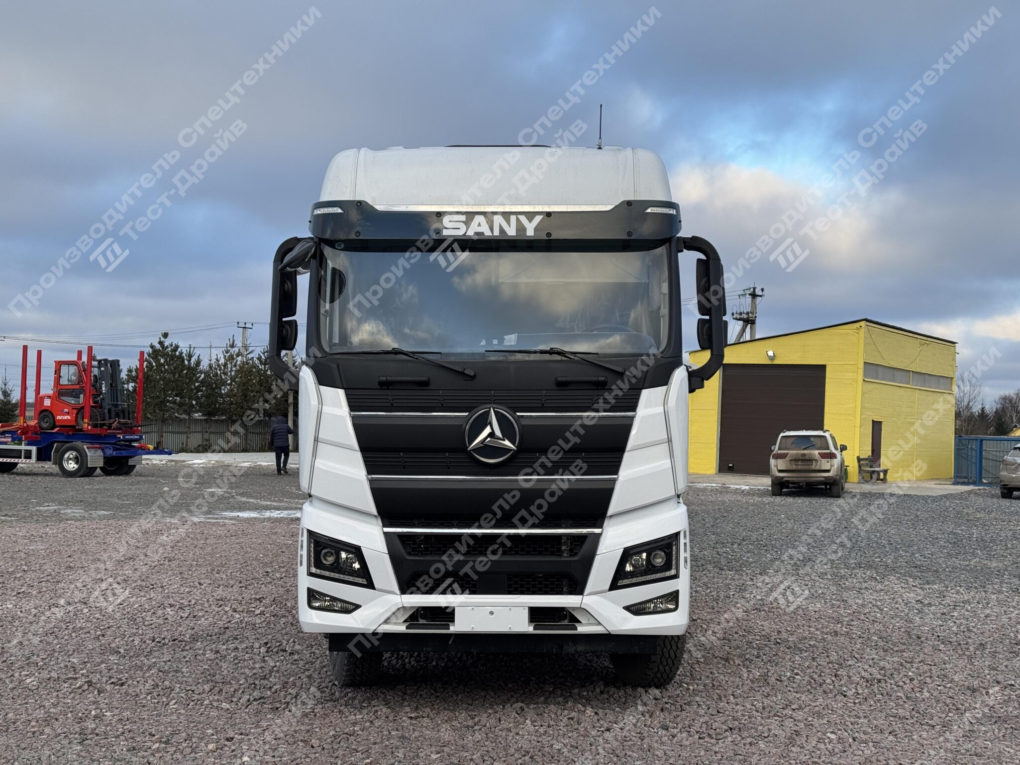 Сортиментовоз Sany 6x4 с ГМУ VM10L86 Фото №18