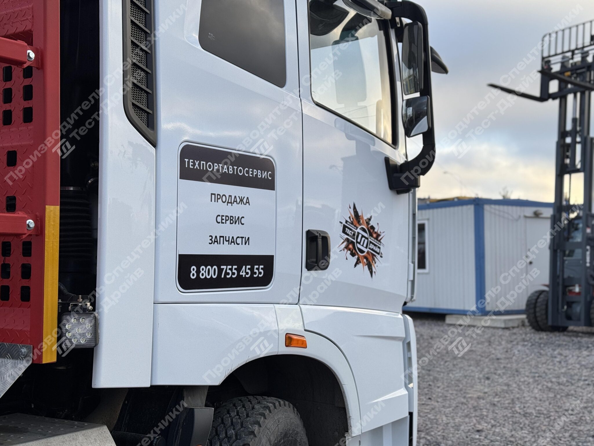 Сортиментовоз Sany 6x4 с ГМУ VM10L86 Фото №12