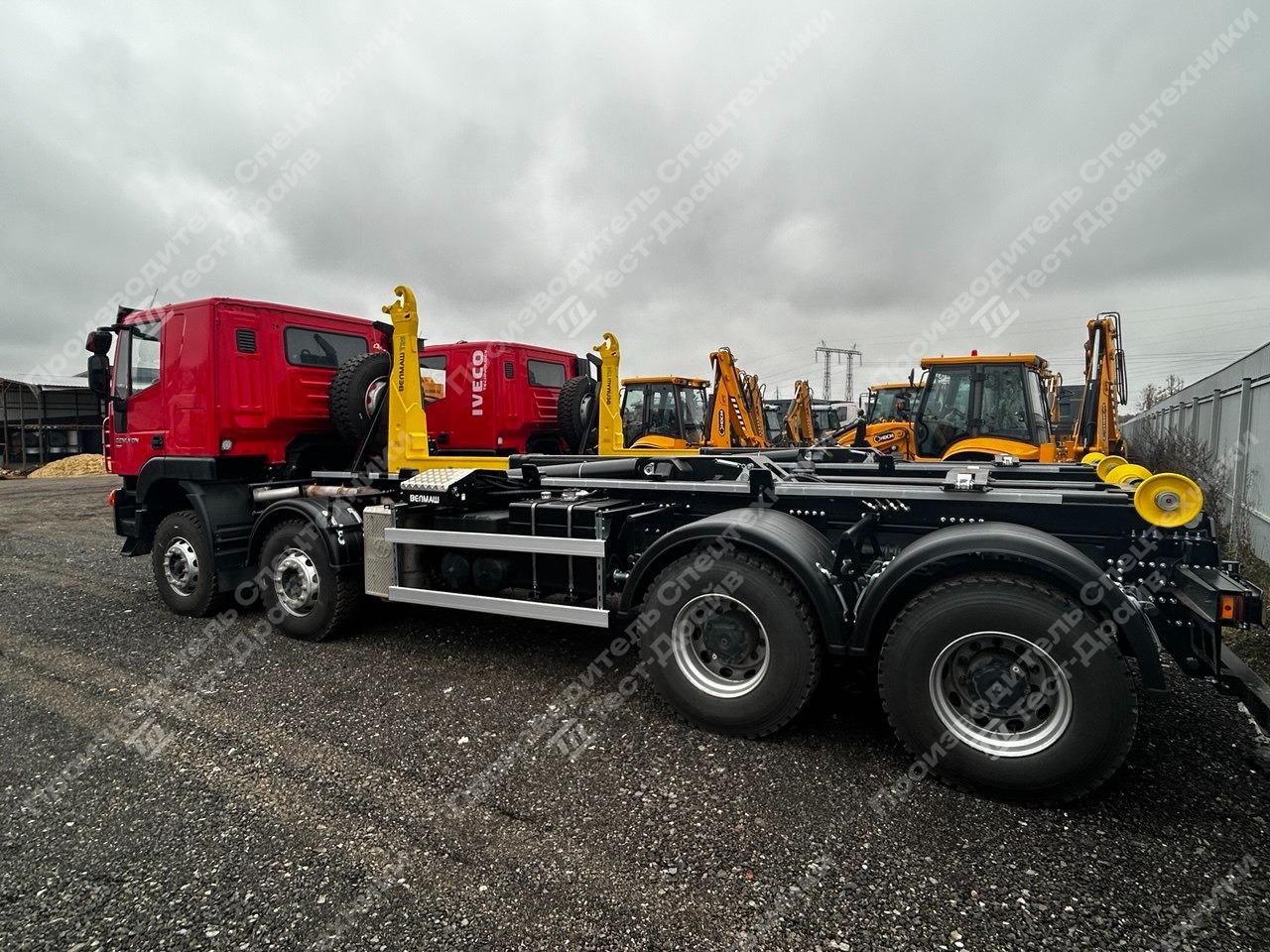 Мультилифт IVECO-HONGYAN GENLYON 8x4 с крюком Велмаш Т20 Фото №2