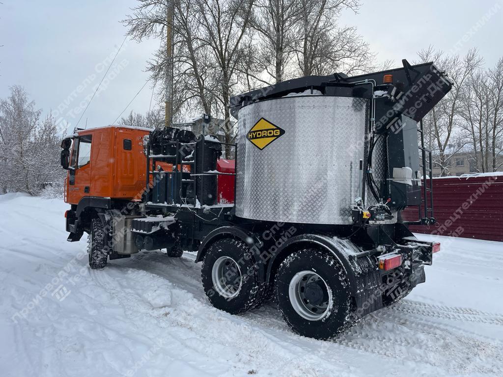 Термос-бункер IVECO-HONGYAN GENLYON 6x4 с HYDROG KA-4400 Фото №2