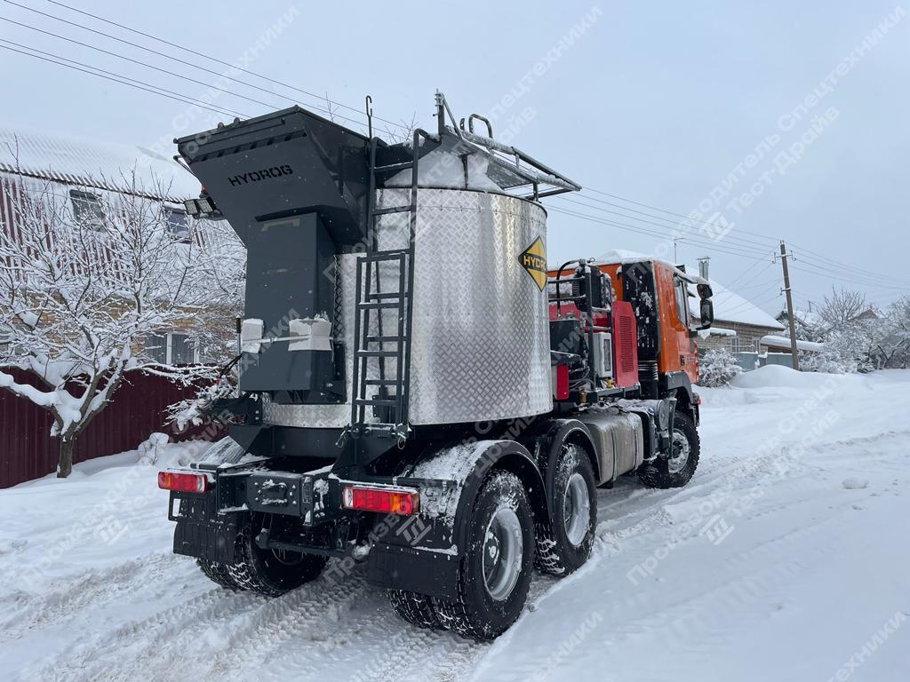 Термос-бункер IVECO-HONGYAN GENLYON 6x4 с HYDROG KA-4400 Фото №3