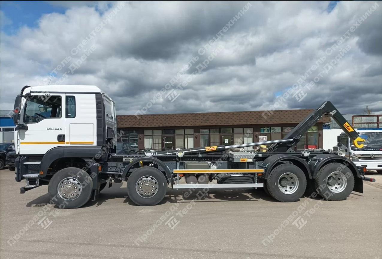 Мультилифт SITRAK C7H 8x4 с крюком HYVA 26 Фото №5