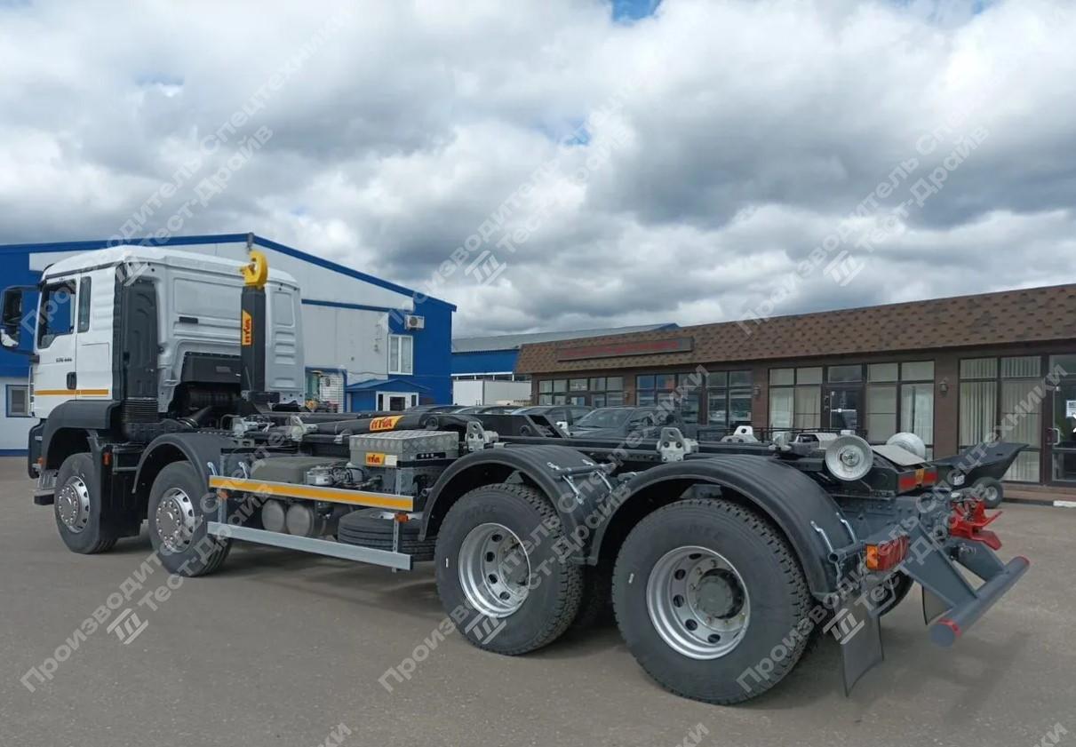 Мультилифт SITRAK C7H 8x4 с крюком HYVA 26 Фото №7