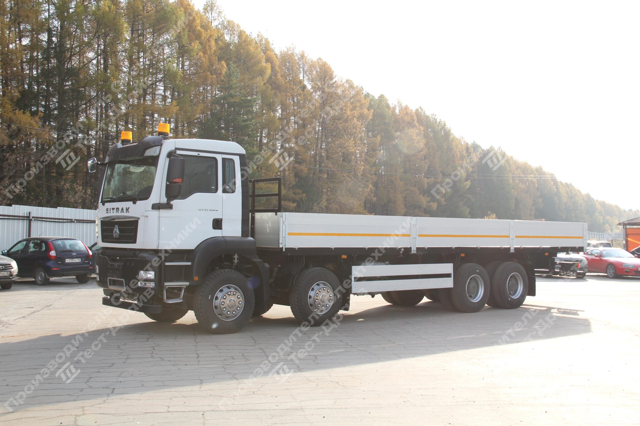 Бортовой SITRAK C7H 8x4 Фото №2