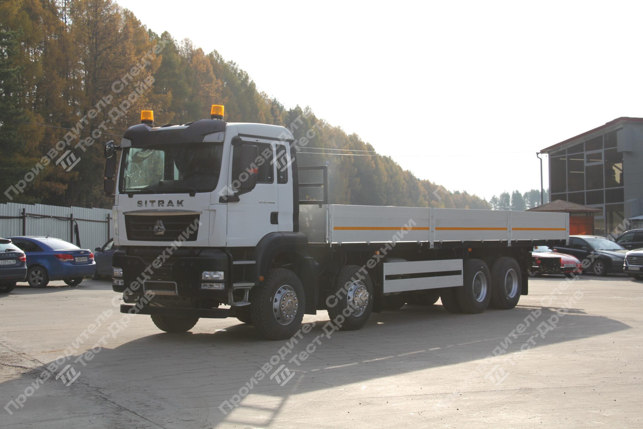 Бортовой SITRAK C7H 8x4 Фото №3