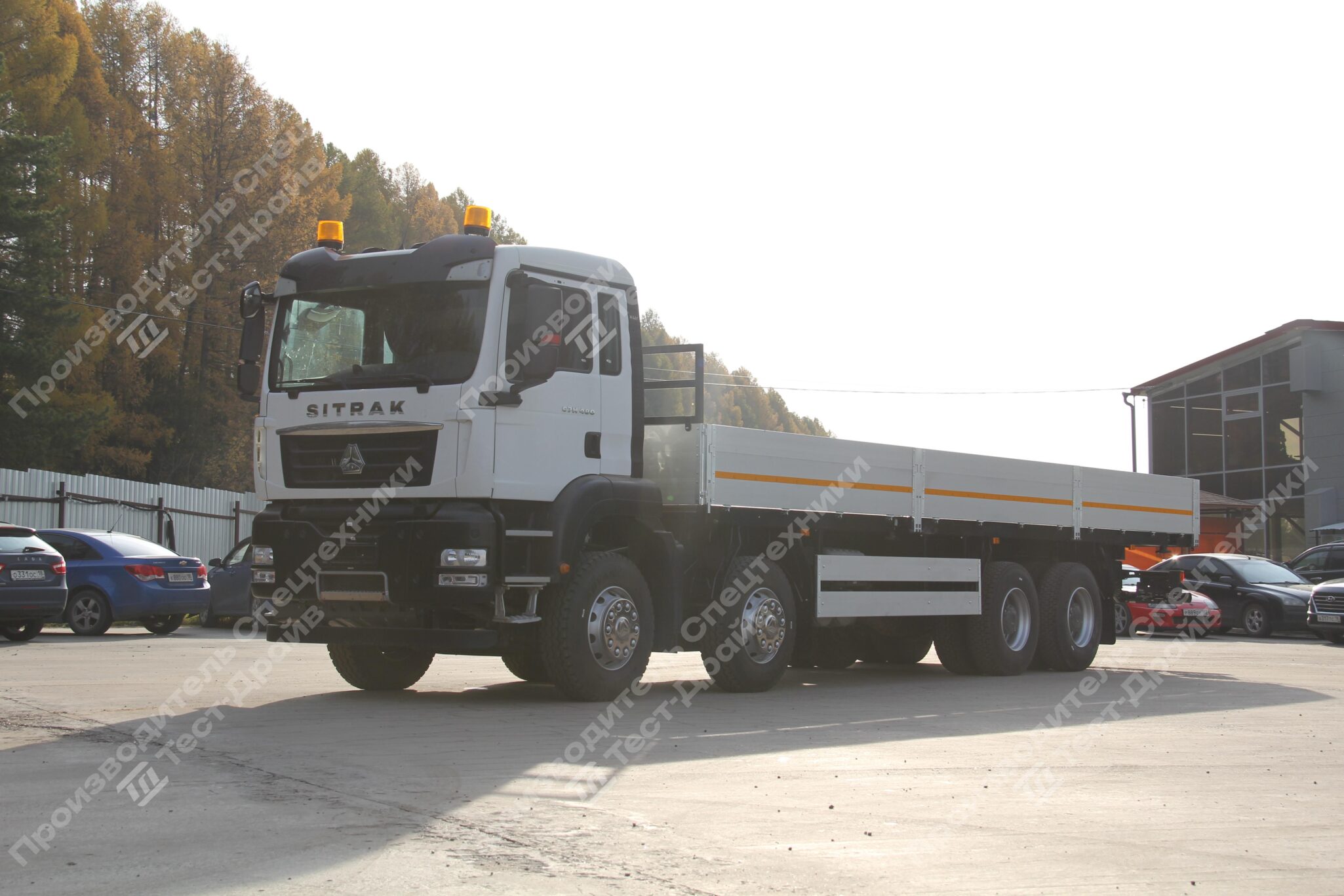 Бортовой SITRAK C7H 8x4 Фото №4