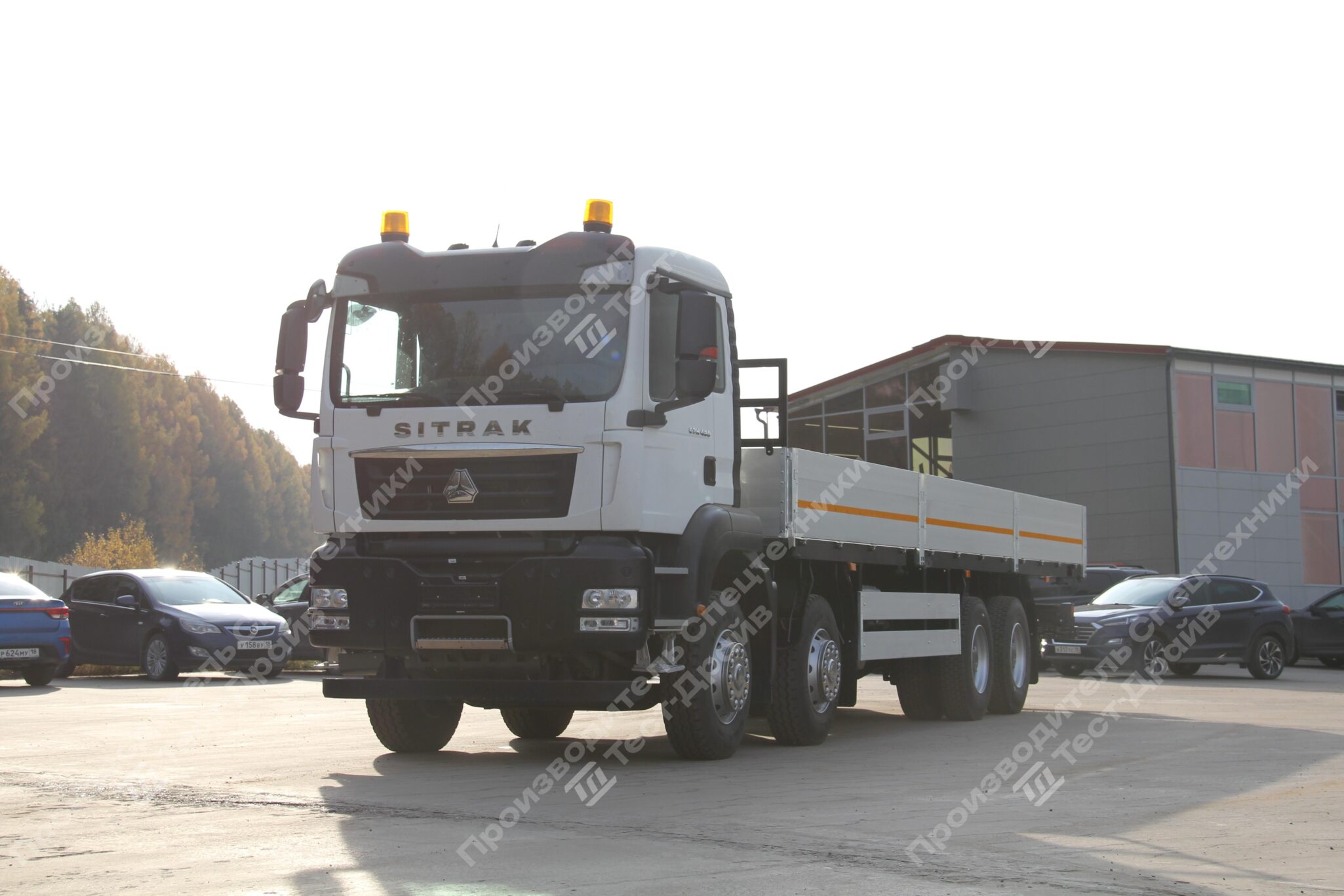 Бортовой SITRAK C7H 8x4 Фото №6