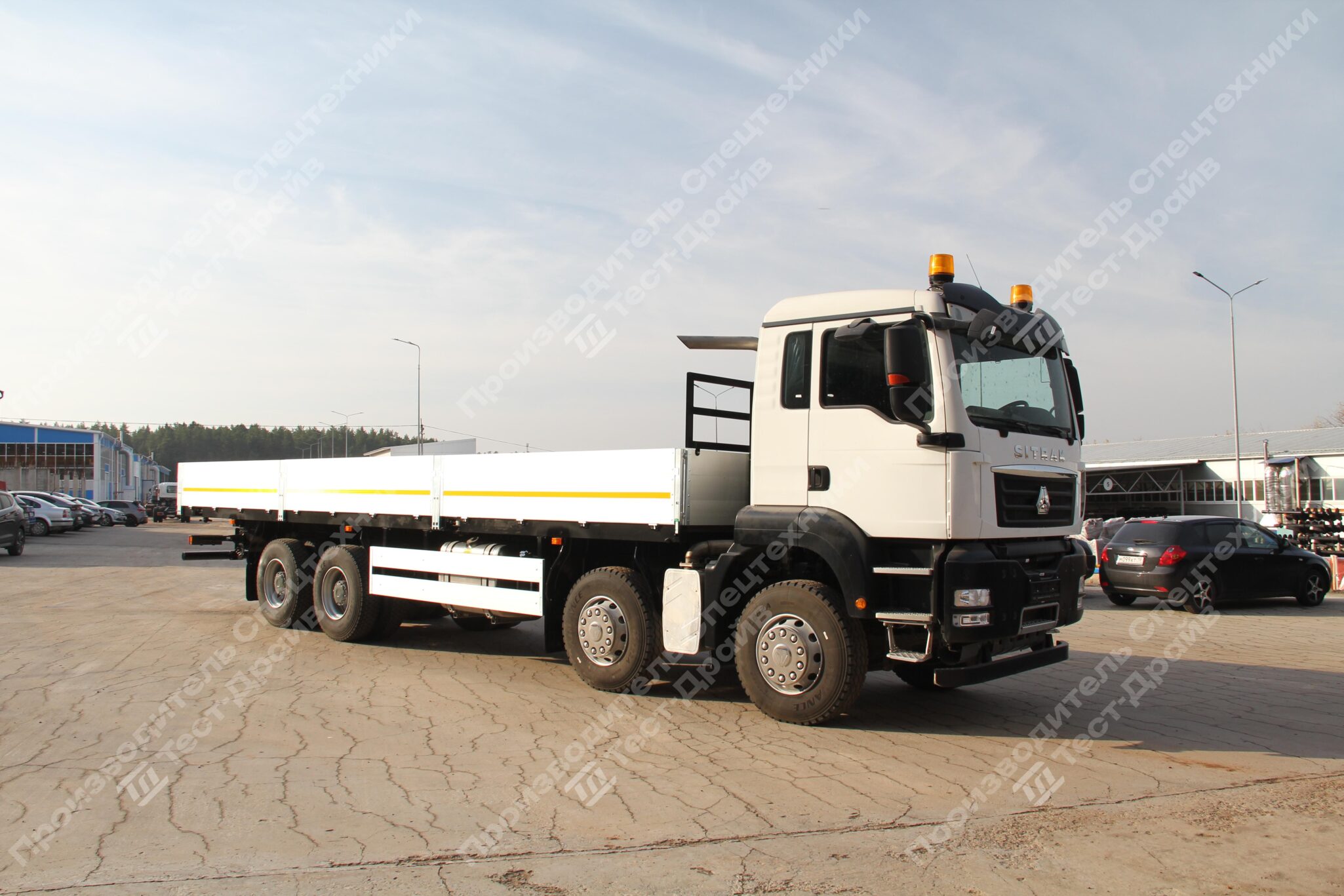 Бортовой SITRAK C7H 8x4 Фото №8