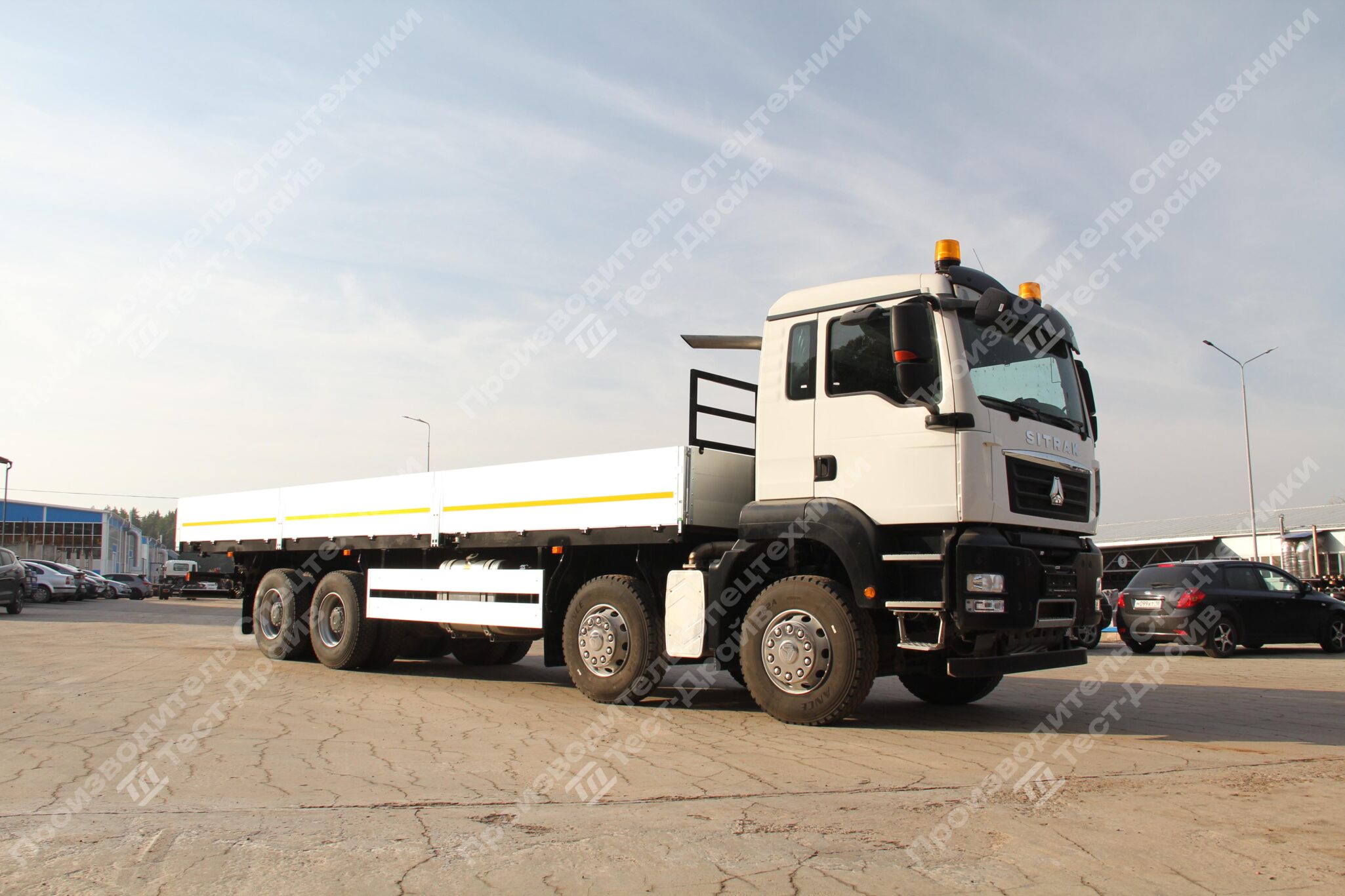 Бортовой SITRAK C7H 8x4 Фото №9