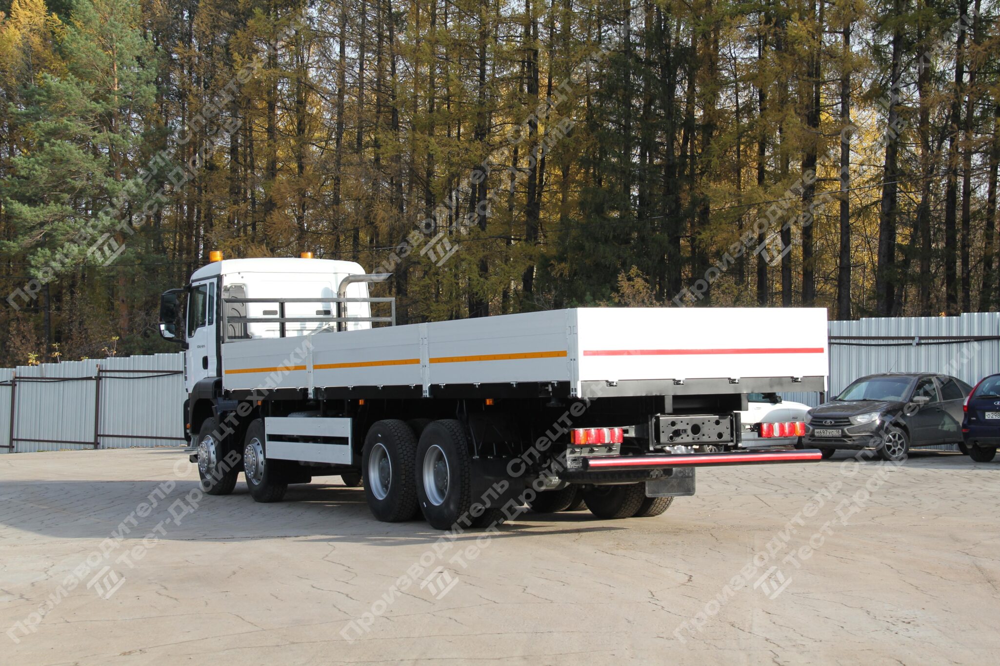 Бортовой SITRAK C7H 8x4 Фото №13