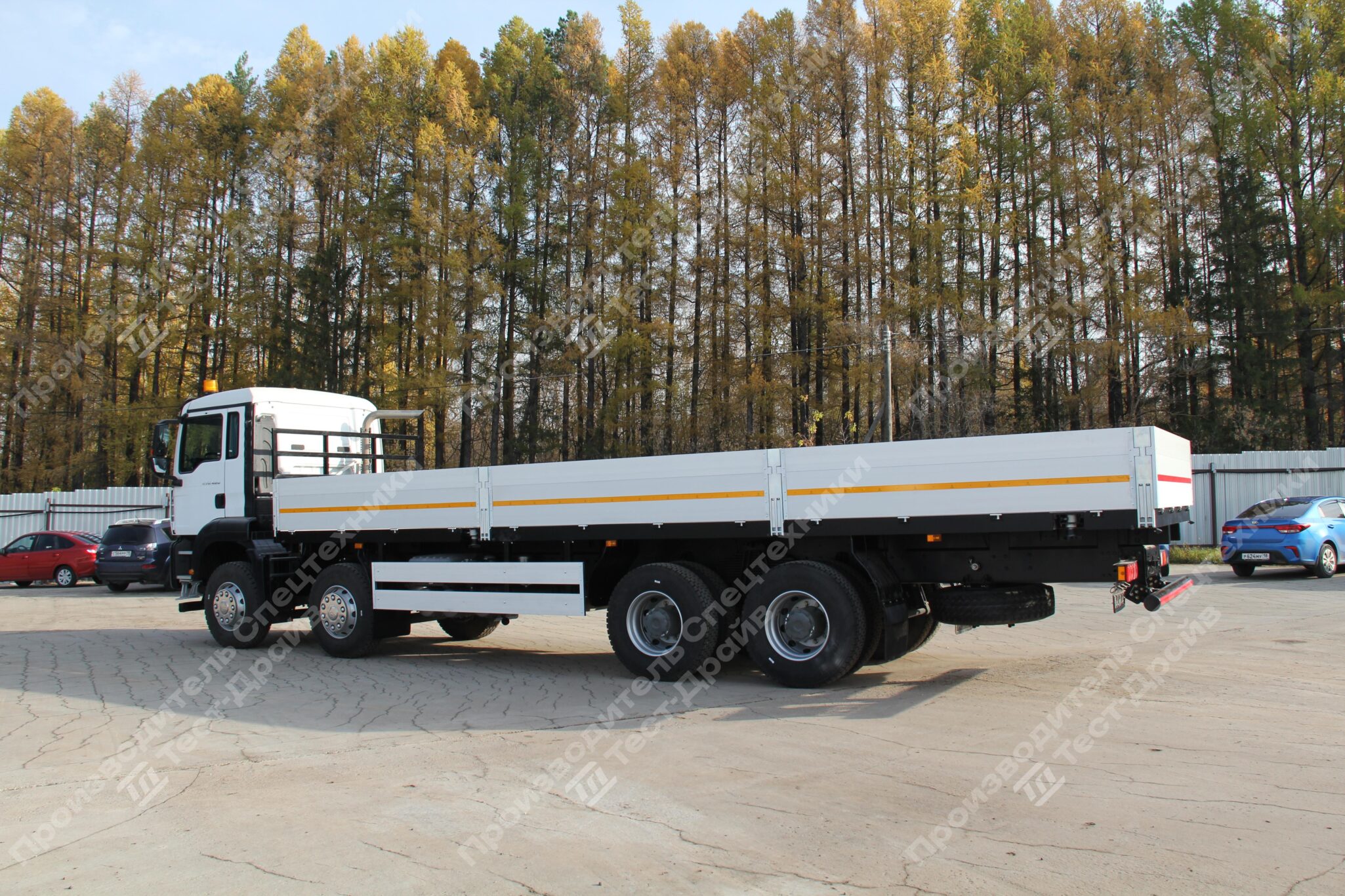 Бортовой SITRAK C7H 8x4 Фото №14