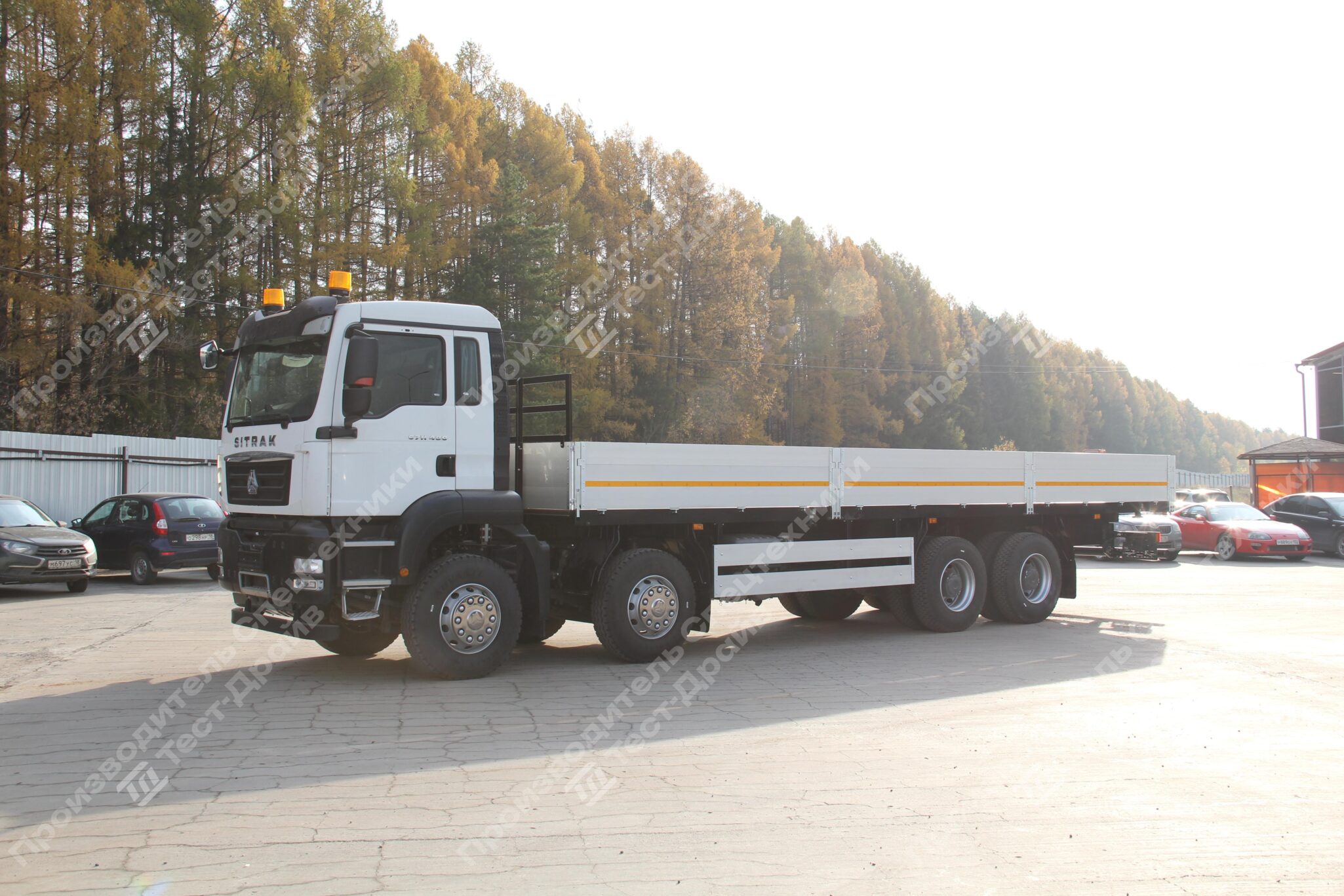 Бортовой SITRAK C7H 8x4 Фото №15