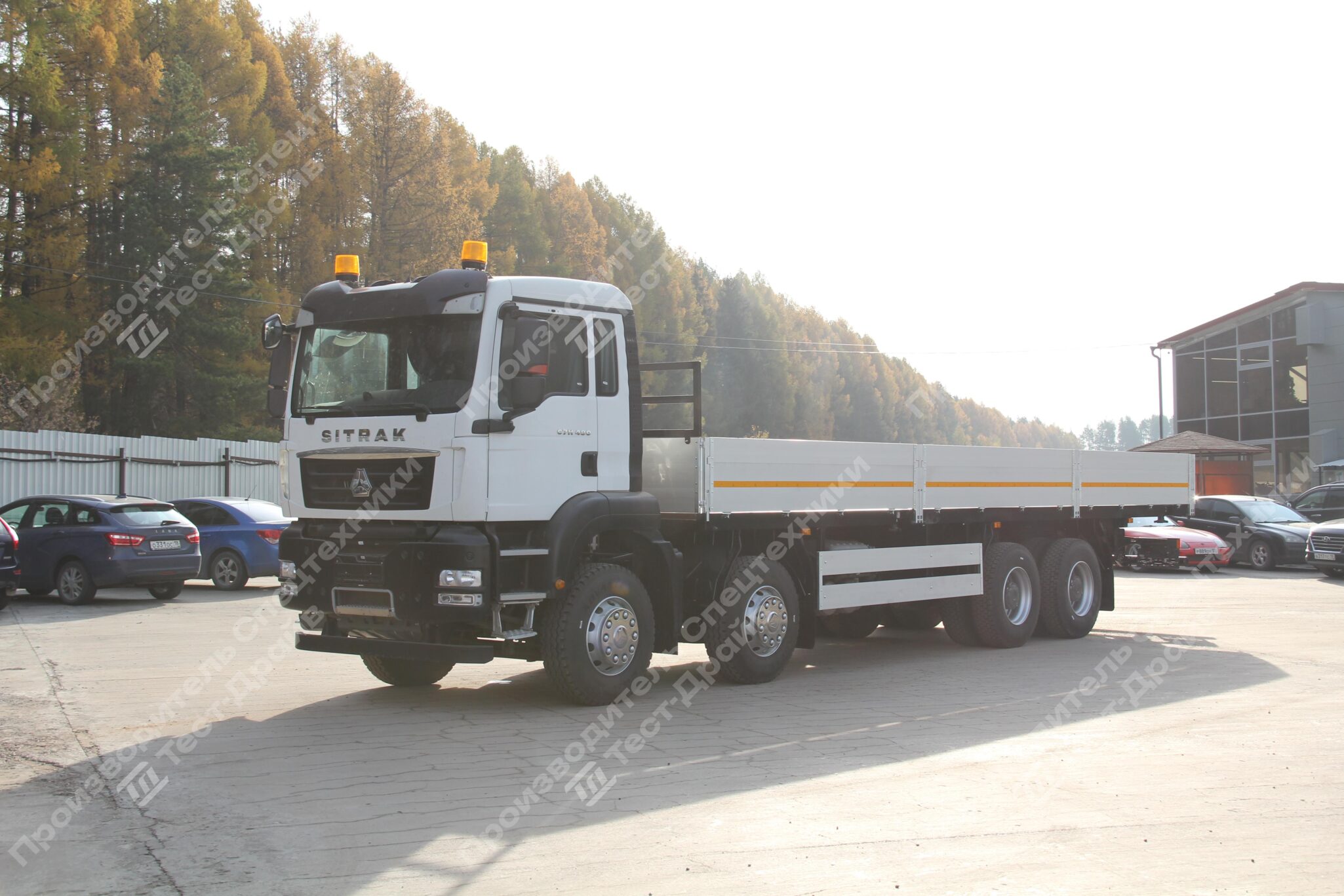 Бортовой SITRAK C7H 8x4 Фото №17