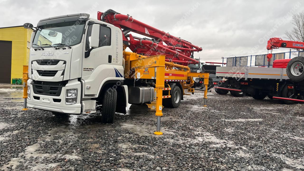 Автобетононасос ISUZU QL5350TZZW7TDZY 4x2 с XNJ5200THB30 Фото №2
