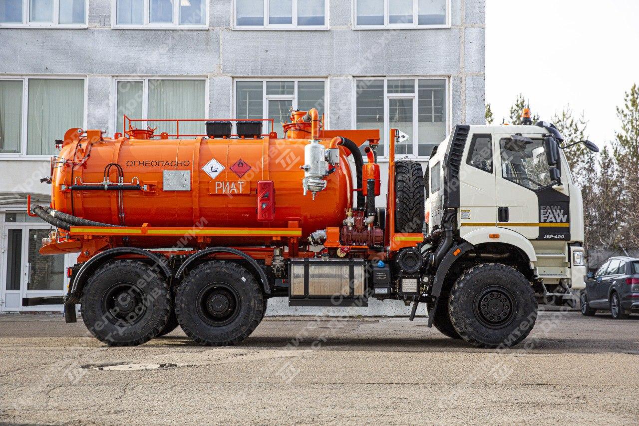 АКНС FAW CA3252 6x6 с насосом Jurop PNR-124D ATEX Фото №3