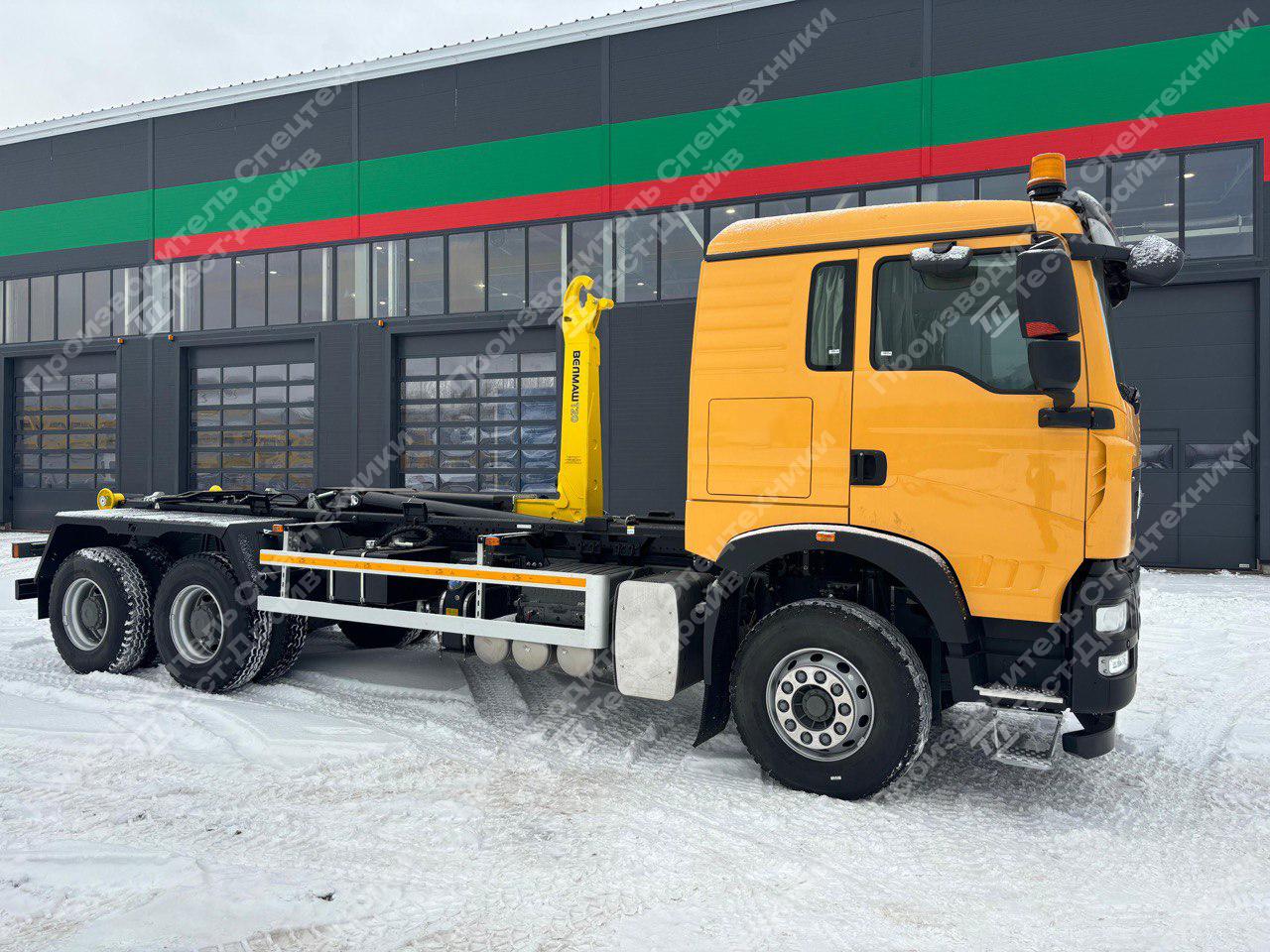 Мультилифт HOWO 6x4 с крюком ВЕЛМАШ T20 Фото №5