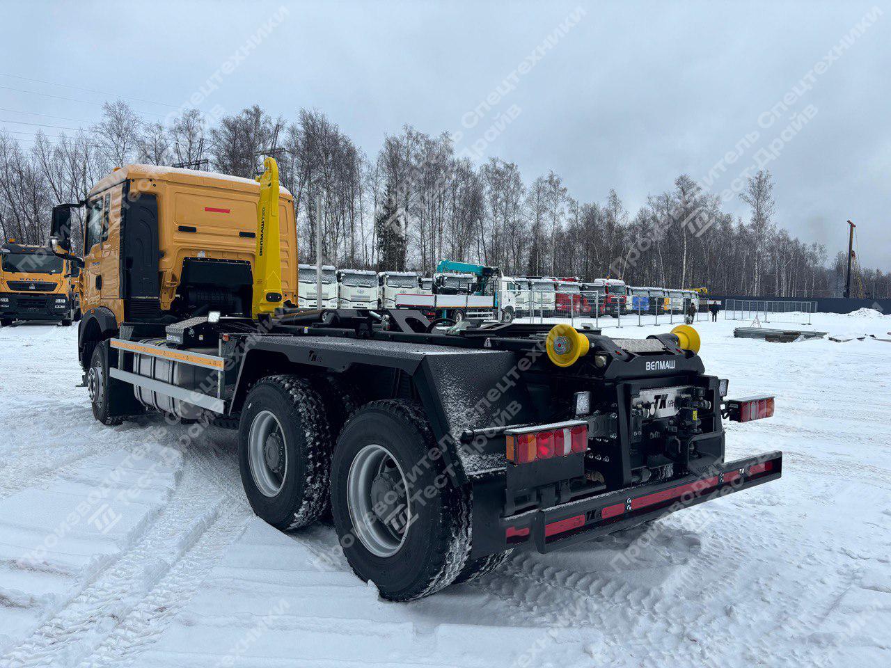 Мультилифт HOWO 6x4 с крюком ВЕЛМАШ T20 Фото №8