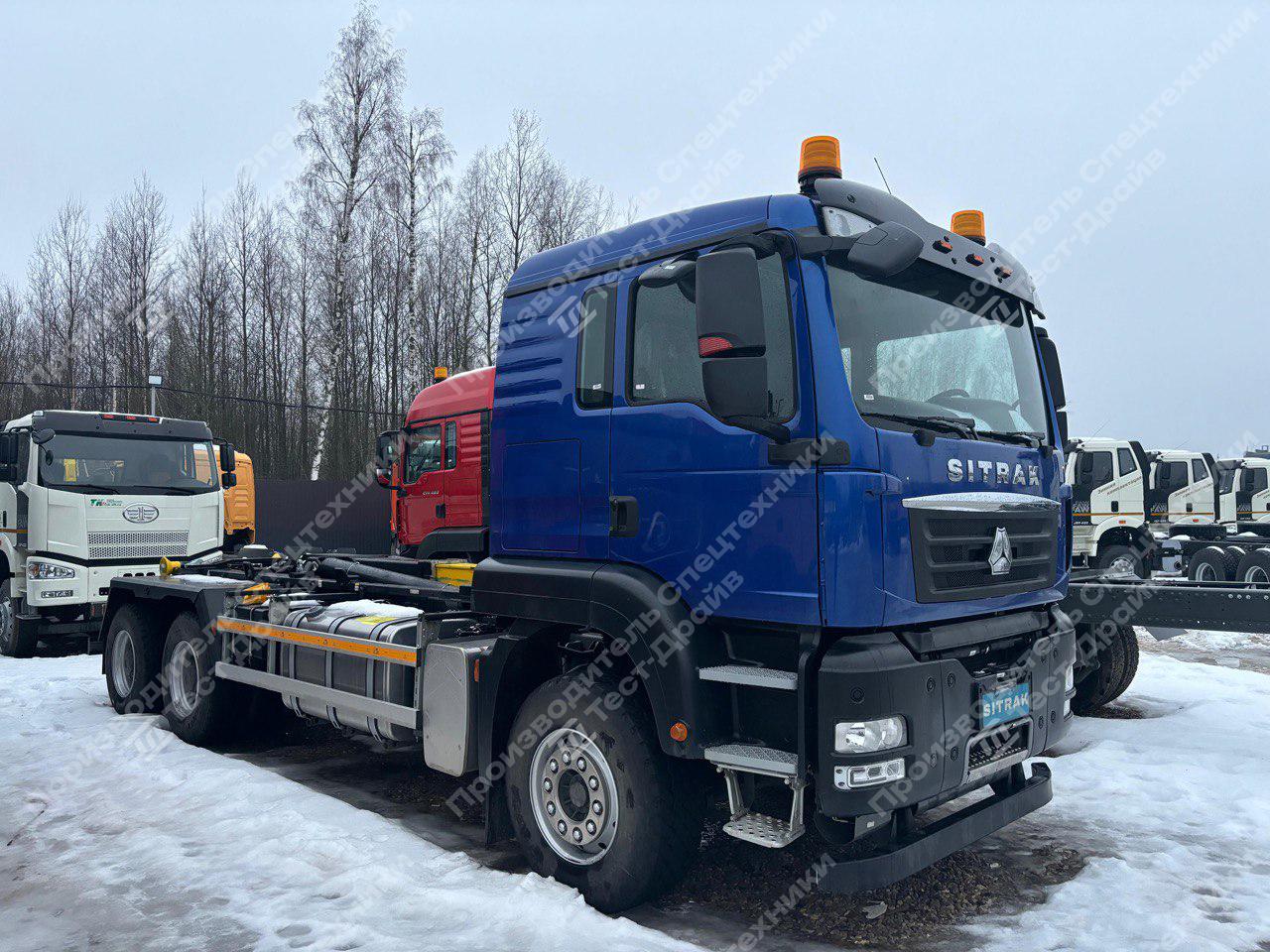 Мультилифт SITRAK C7H 6x4 с крюком ВЕЛМАШ Т20 Фото №3
