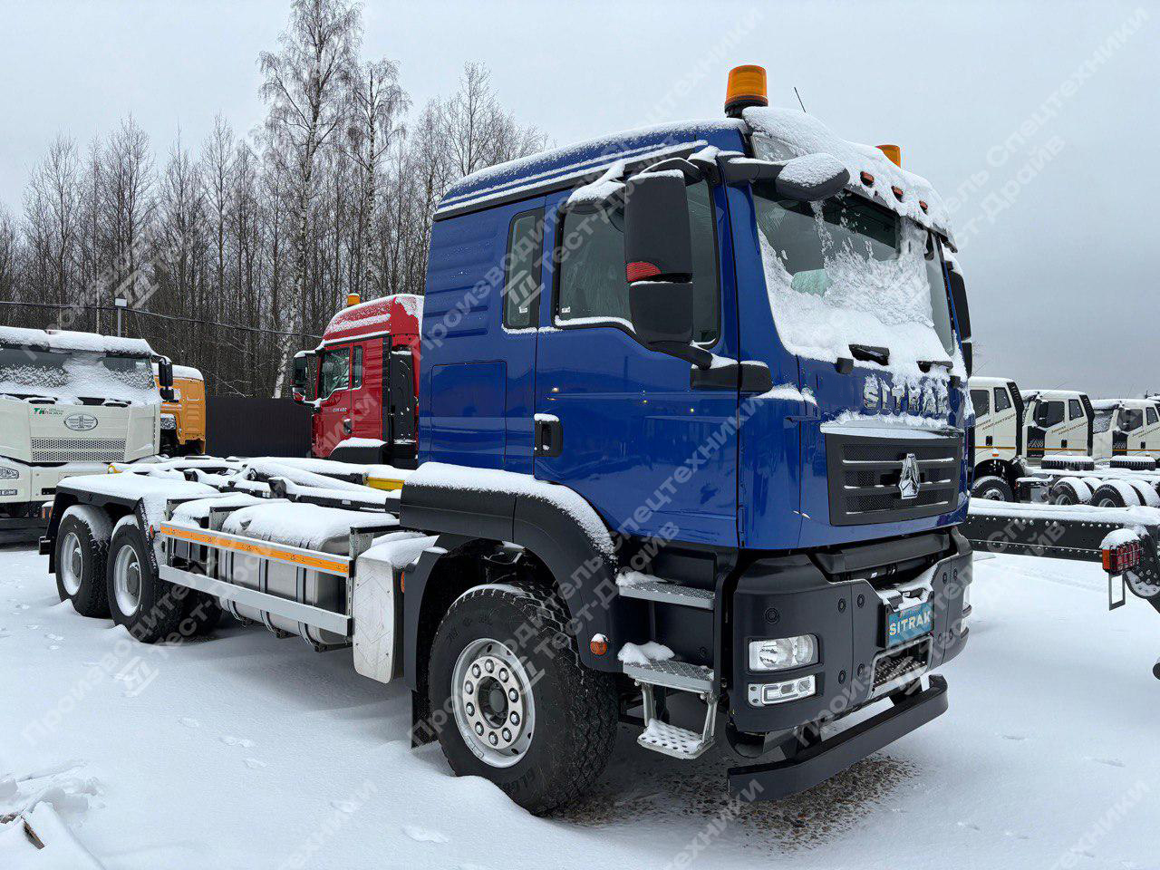 Мультилифт SITRAK C7H 6x4 с крюком ВЕЛМАШ Т20 Фото №1