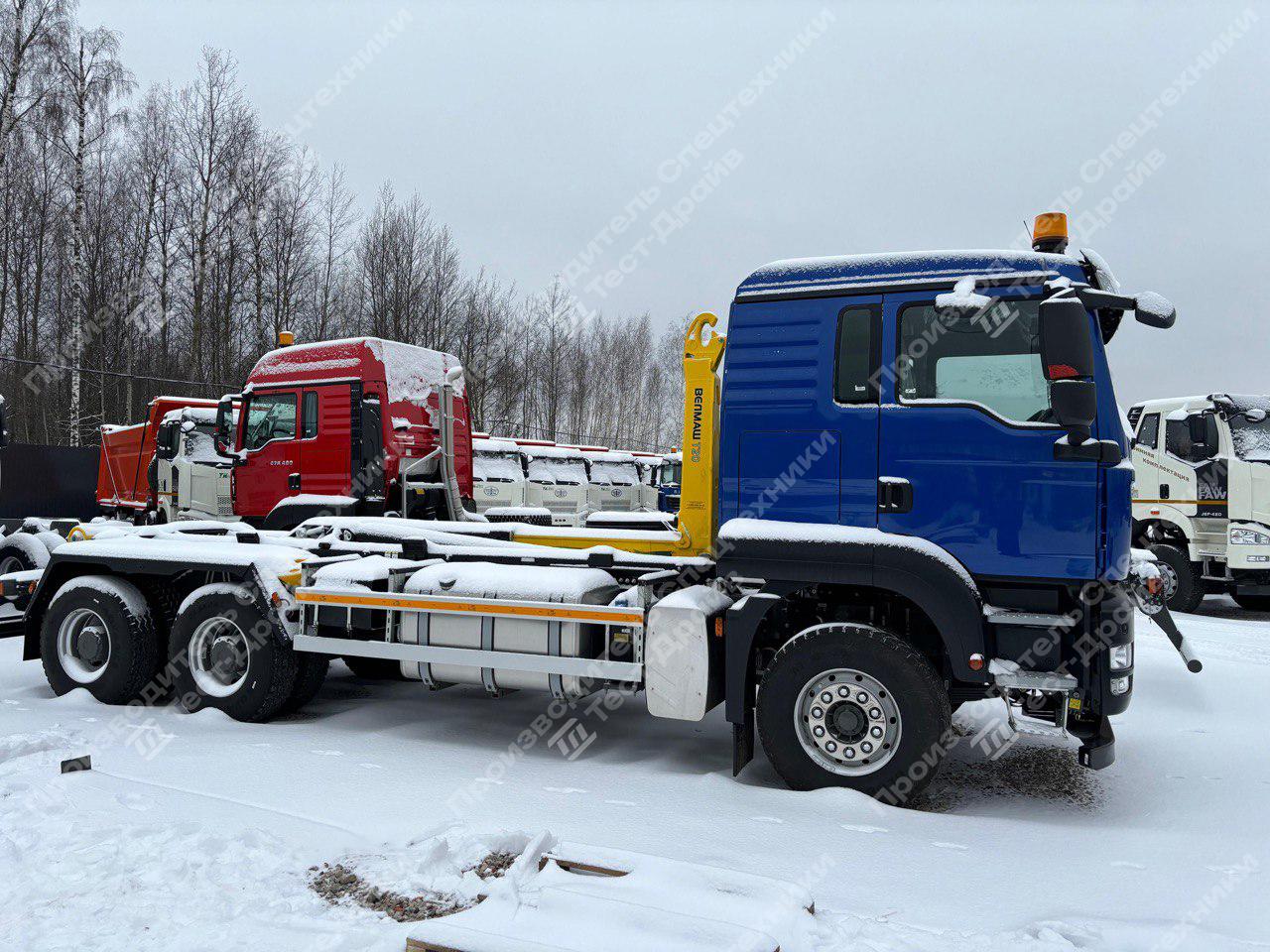 Мультилифт SITRAK C7H 6x4 с крюком ВЕЛМАШ Т20 Фото №2