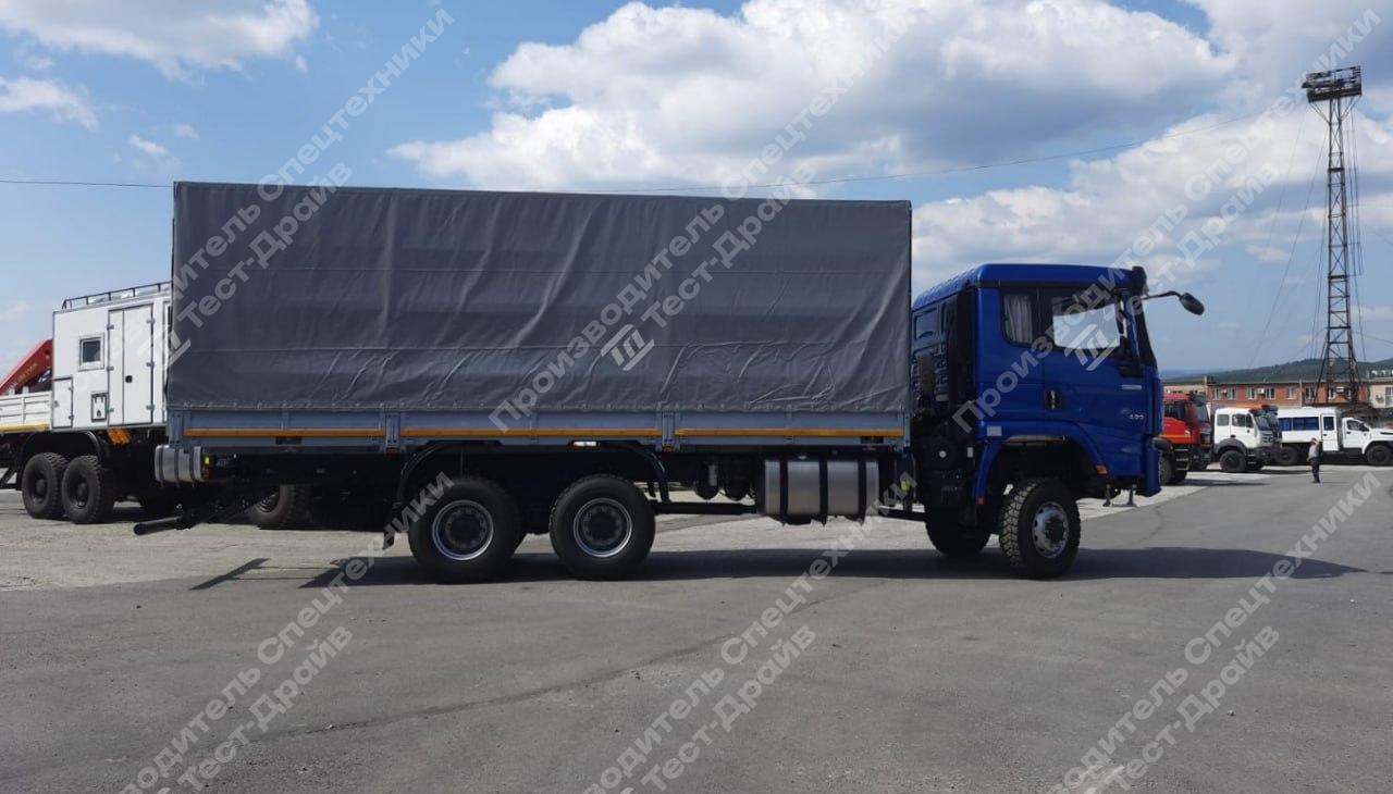 Шторно-бортовой FAW CA3250 6x6 с платформой 7000 (мм) Фото №2